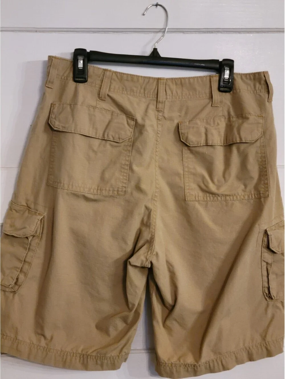 Wrangler Men's Cargo Shorts 34 Ripstop Outdoor Hiking Casual Workwear Pockets
